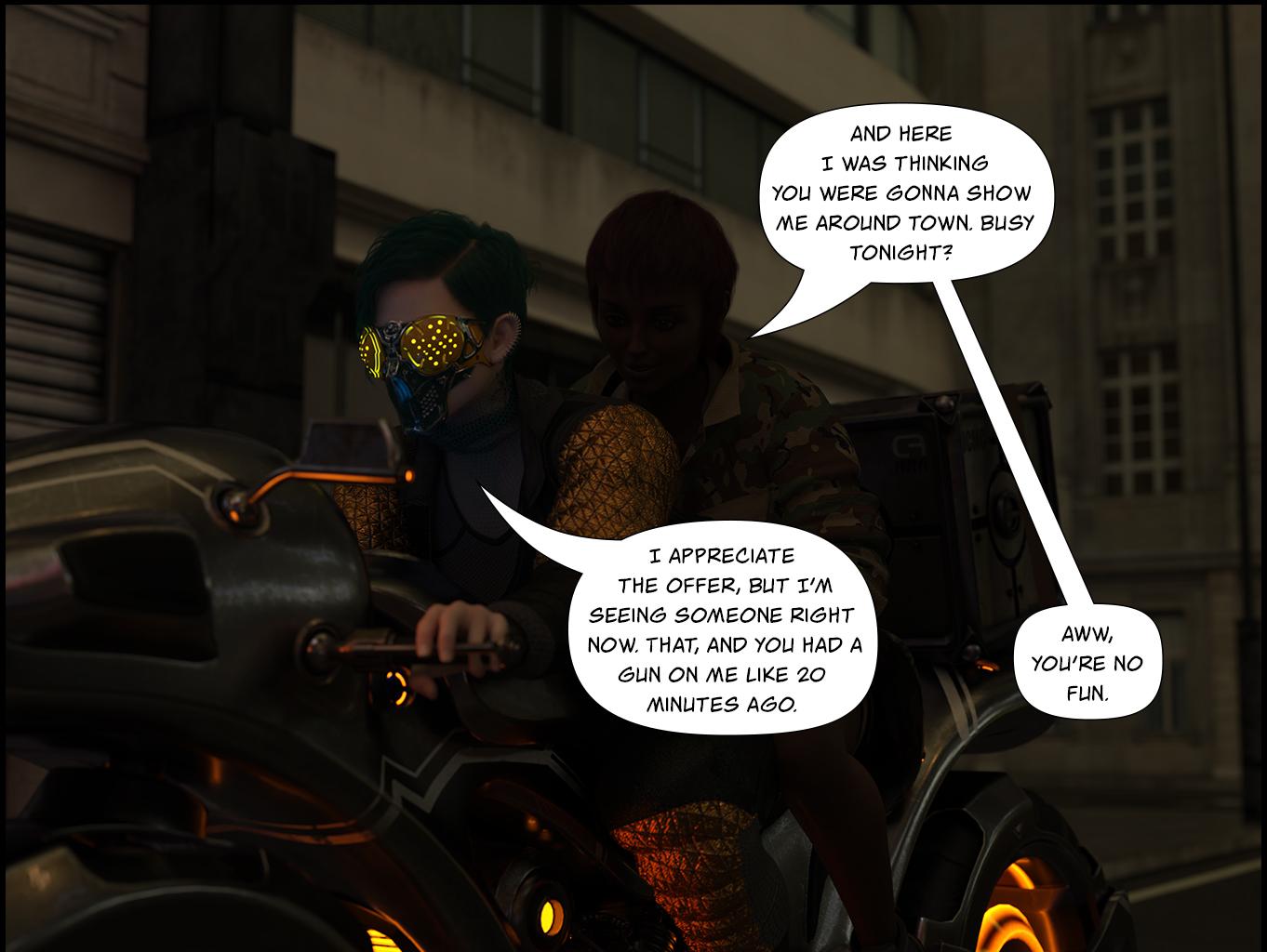 Indistinguishable - Episode 159, Page 4: Indistinguishable – 09/21/2023 - Just a real stick in the mud >:(